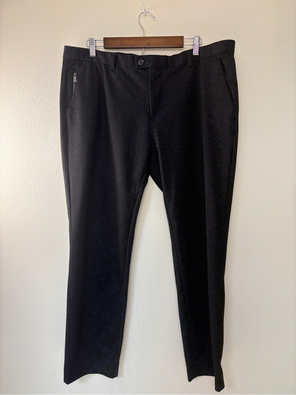 Calvin Klein Charcoal Dress Pants with Zip Pocket Business Office Casual School